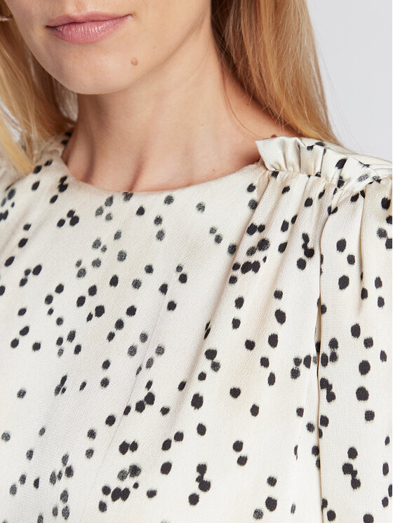 Bruuns Bazaar Bruuns Bazaar Vsakodnevna obleka Acacia Adee BBW3196 Écru Regular Fit