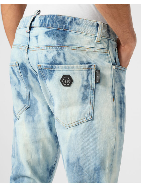 PHILIPP PLEIN PHILIPP PLEIN Jeansy 23151 Niebieski Slim Fit