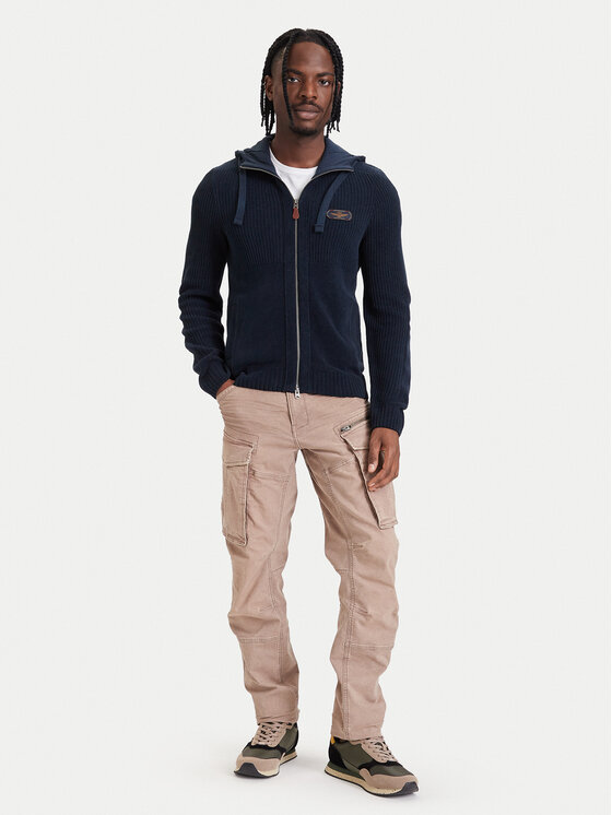 Aeronautica Militare Aeronautica Militare Cardigan 262MA1671UL00954 Blu scuro Regular Fit