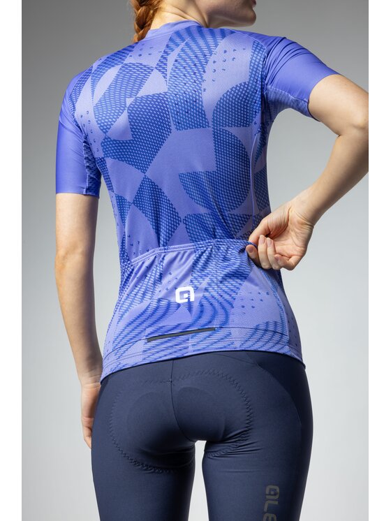 Alé Cycling Alé Cycling Koszulka rowerowa Solid Enjoy Niebieski Fitted Fit