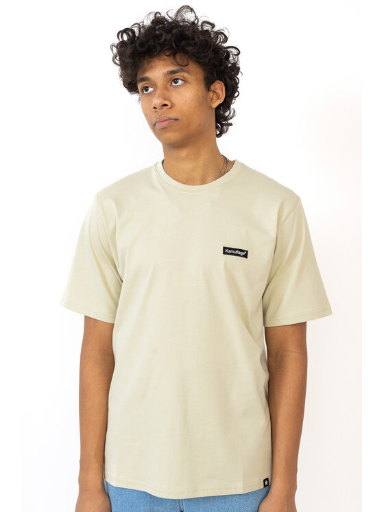 Kamuflage Kamuflage T-Shirt Koszulka Kamuflage Minilogo Beżowy Relaxed Fit