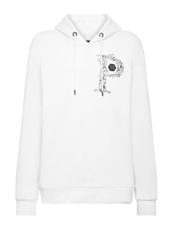 PHILIPP PLEIN PHILIPP PLEIN Felpa 6745 Bianco Regular Fit