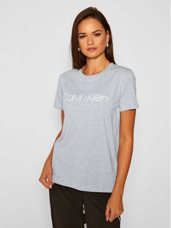 Calvin klein t shirt grau outlet