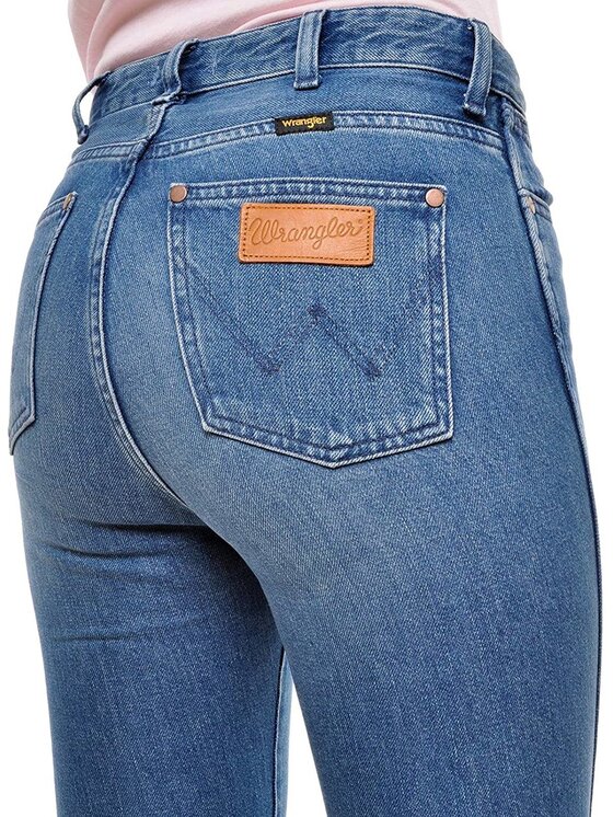 Wrangler Wrangler Jeans FLARE Blu Loose Fit