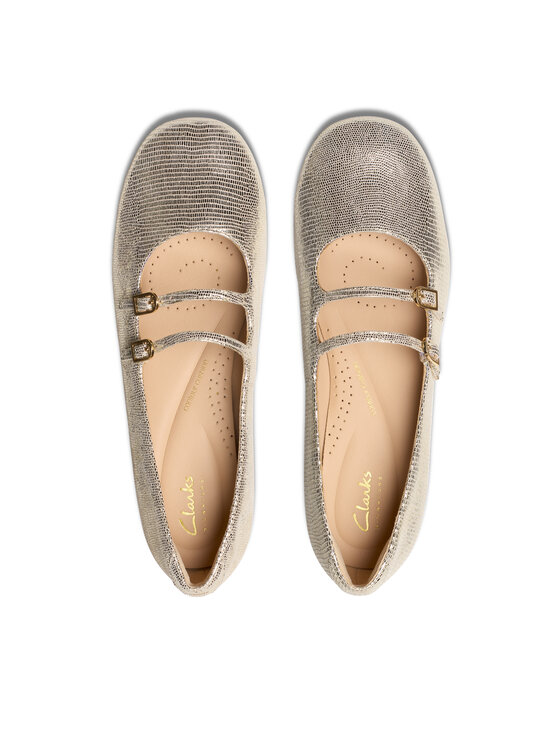 Clarks Clarks Pantofi Daiss 30 26181312 Auriu