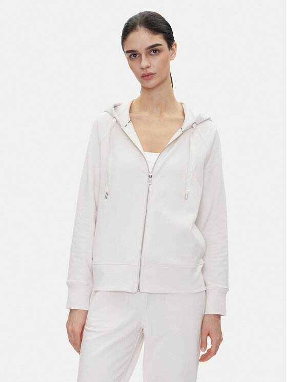 DKNY Sport Mikina DP5J9510 Béžová Relaxed Fit