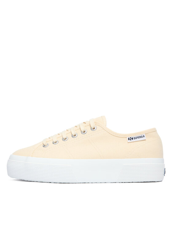 Superga Superga Tenisky Platform Leggera S2142ZW Béžová