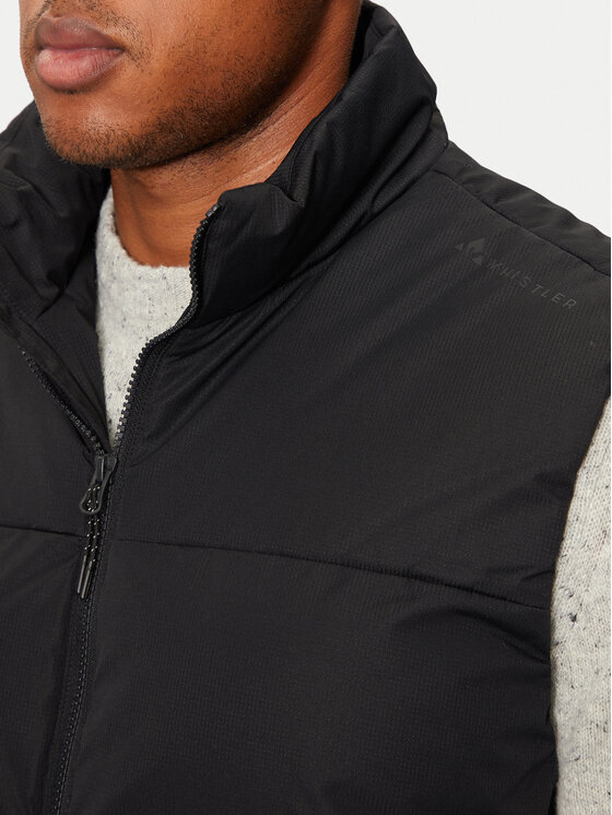 Whistler Whistler Kamizelka Towners M Puffer W233177 Czarny Regular Fit