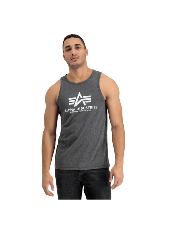 Alpha Industries Alpha Industries Tank top AI.126566 Šedá Core Fit