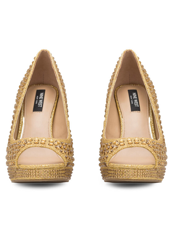 Nine West Nine West Aukštakulniai MAIRA SY8020-9NW Auksinė