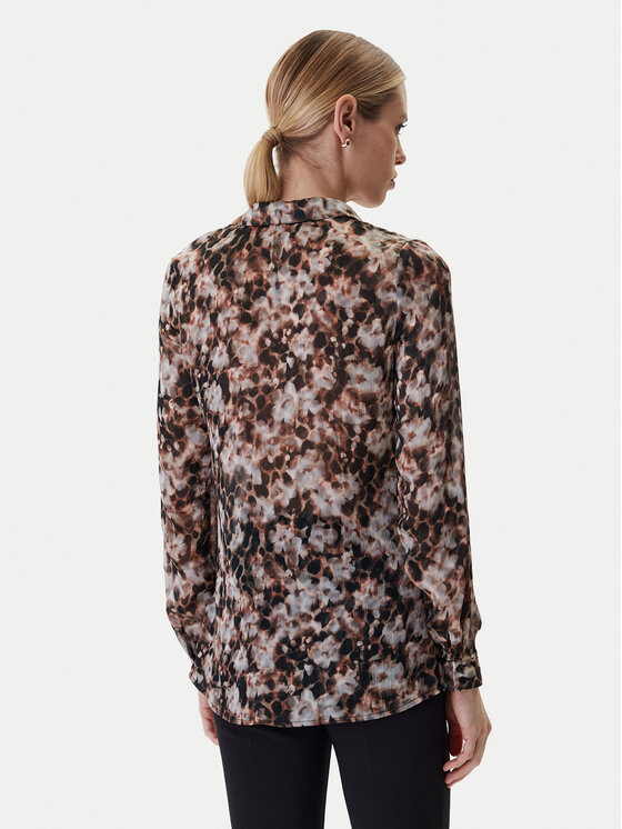 Guess Guess Camicia W6RH73 WDW82 Marrone Regular Fit