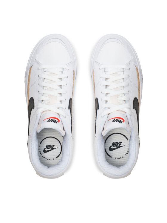 Nike Nike Sneakersy Court Legacy Lift DM7590 100 Biały