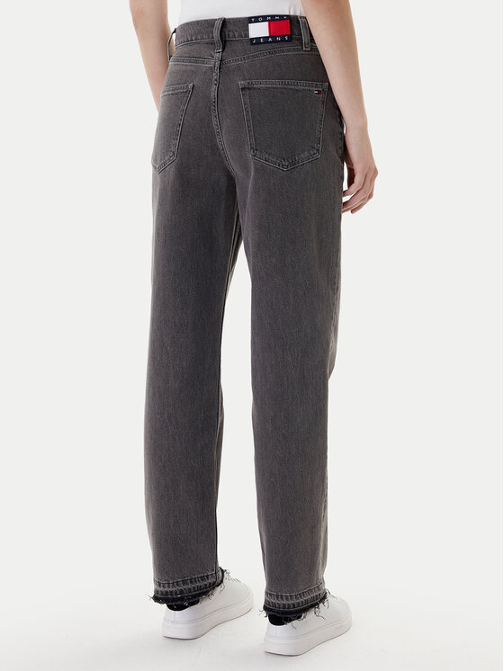 Tommy Jeans Tommy Jeans Džinsai Layla DW0DW22449 Pilka Straight Fit