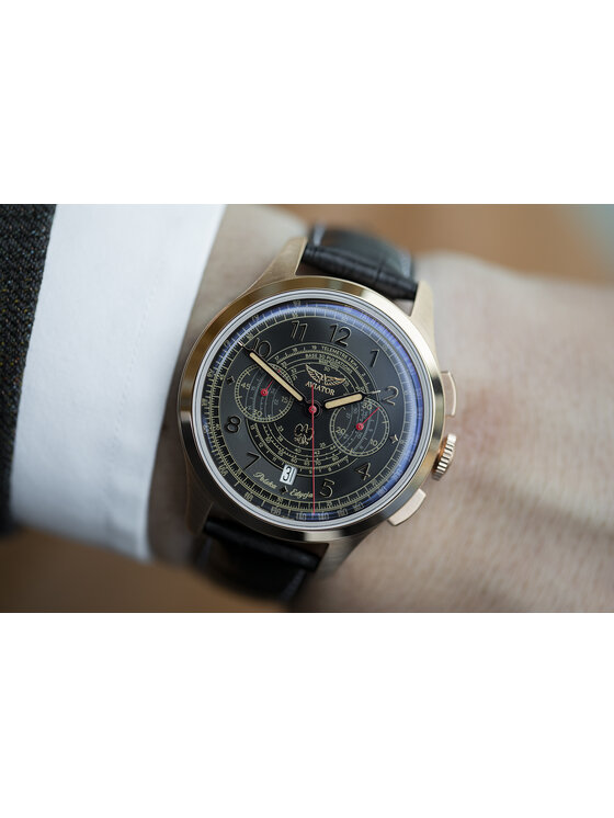 Aviator Aviator Orologio V.4.40.2.353.4 PL Nero