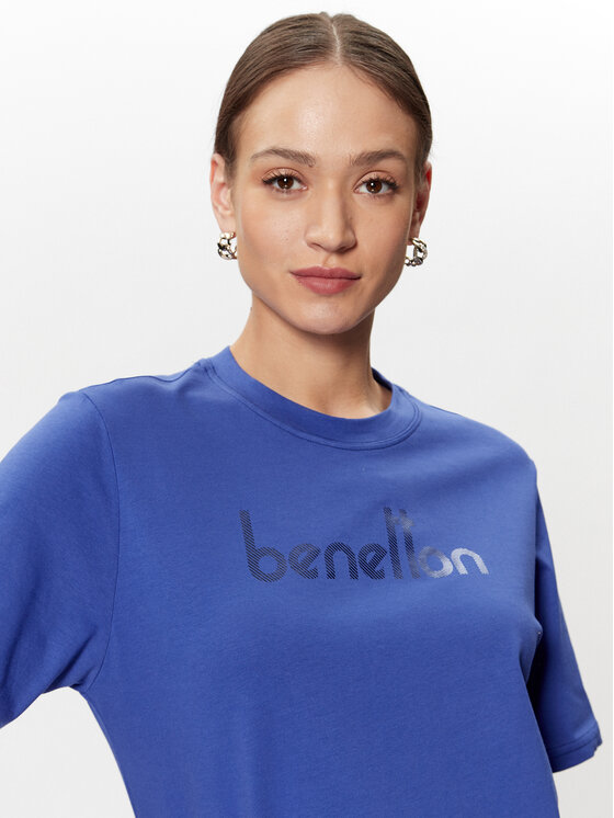T-shirt Per Bambine E Ragazze United Colors Of Benetton - Maglietta In Cotone Con Stampa Colorata