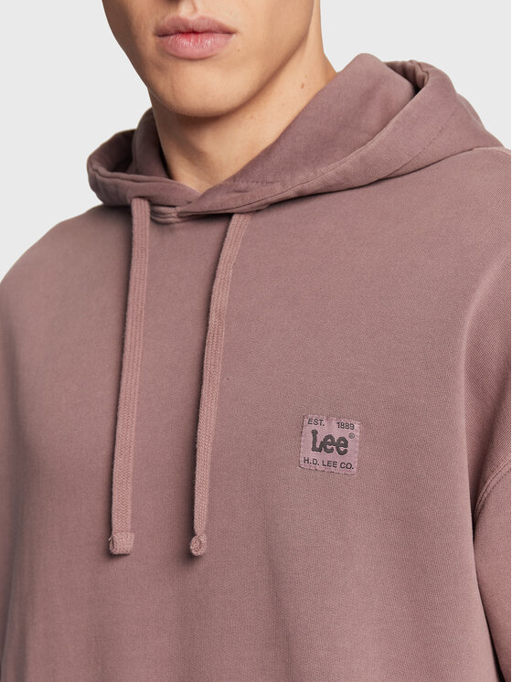 Lee Lee Felpa Core L84WTJ70 112322637 Viola Loose Fit