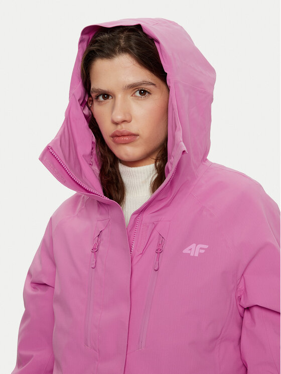 4F 4F Skijacke 4FWAW24TTJAF593 Rosa Regular Fit