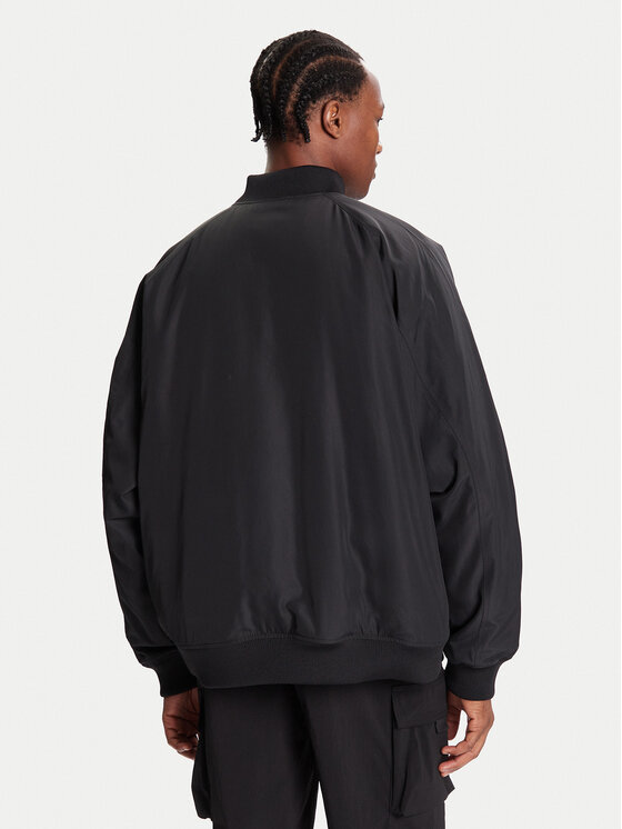 adidas Kurtka bomber Teamgeist JW3498 Czarny Loose Fit | Modivo.pl