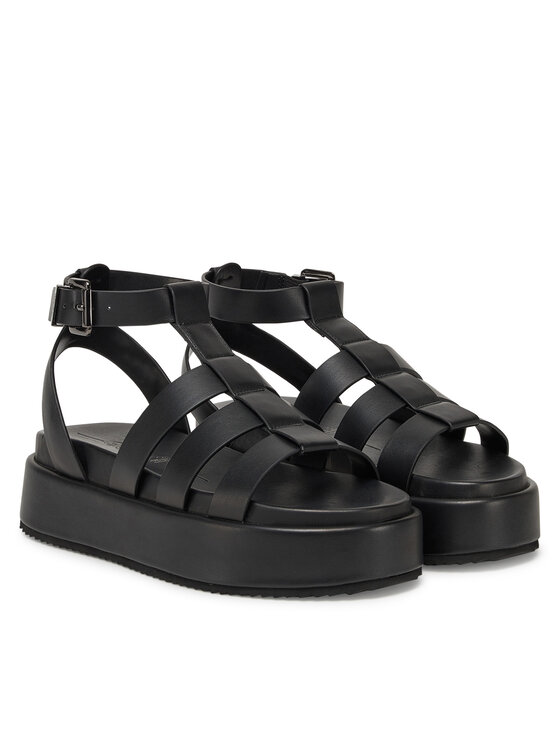 Buffalo Buffalo Sandali Noa Greek 1602209 Nero