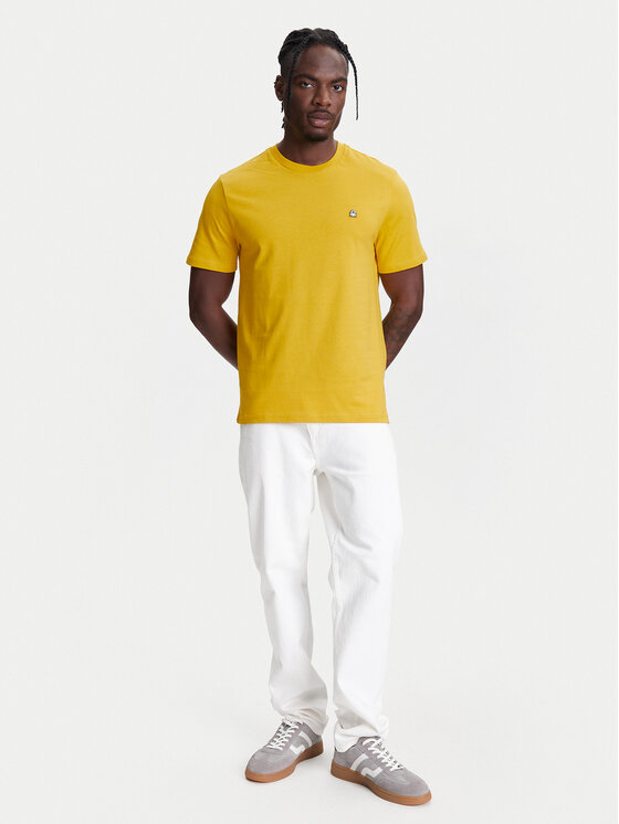 United Colors Of Benetton United Colors Of Benetton T-Shirt 3MI5J1AF7 Żółty Regular Fit