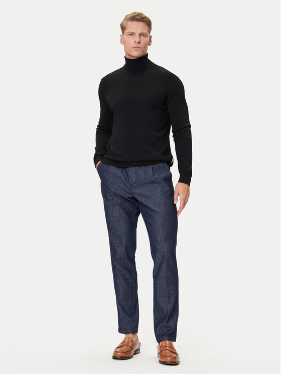 Marc O'Polo Denim Marc O'Polo Denim Dolčevita 5000007221 Crna Regular Fit