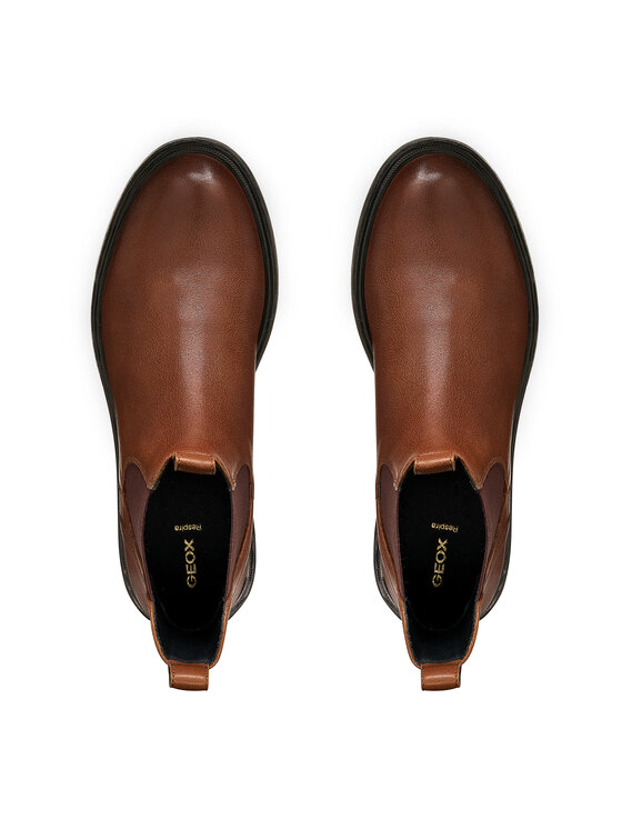 Geox Geox Sztyblety D Swelen D665GI 81 C6R7J Brązowy ciemny