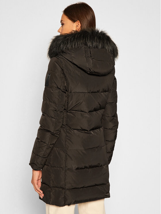 Giubbotto piumino CW 632P T MNQ Nero Regular Fit