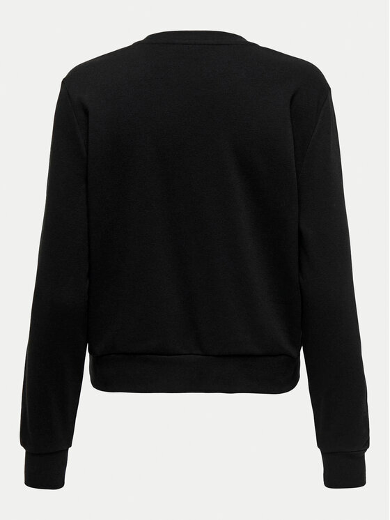 ONLY ONLY Felpa Yda Xmas 15270956 Nero Regular Fit