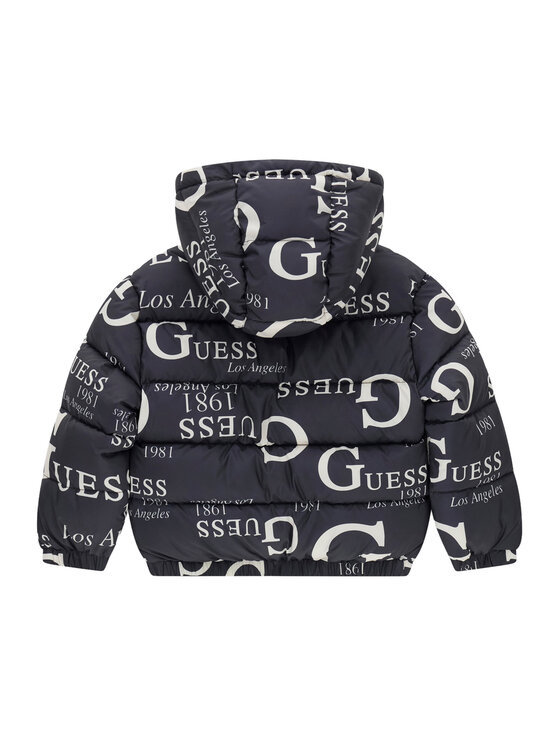 Guess Guess Зимно яке H6BL03 W4100 Тъмносин Regular Fit