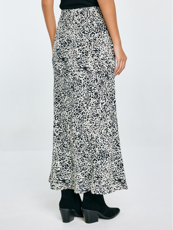 BIG STAR BIG STAR Spódnica midi ARCELIA Czarny Basic Fit