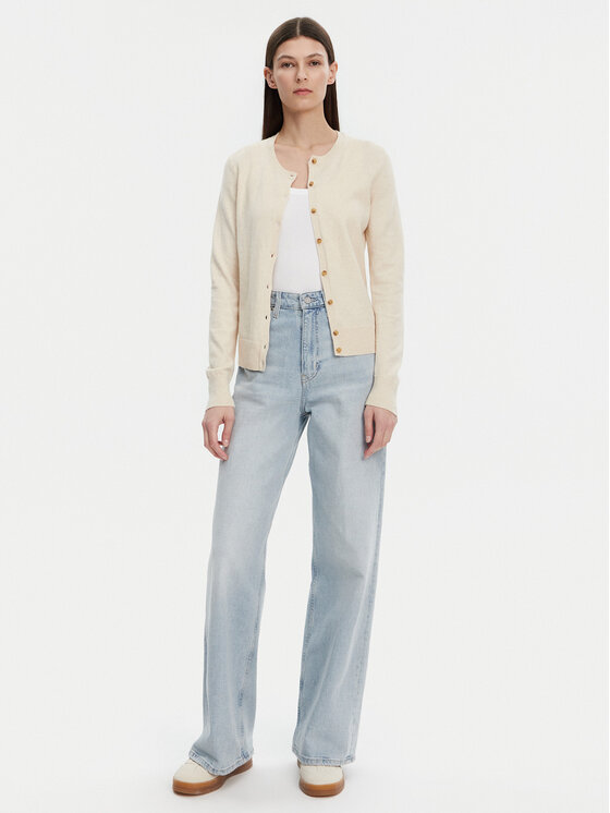Gap Gap Kardigan 443176-56 Beež Regular Fit