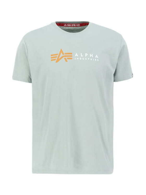 Alpha Industries Alpha Industries T-Shirt AI.118502-680-XXL Zielony Regular Fit
