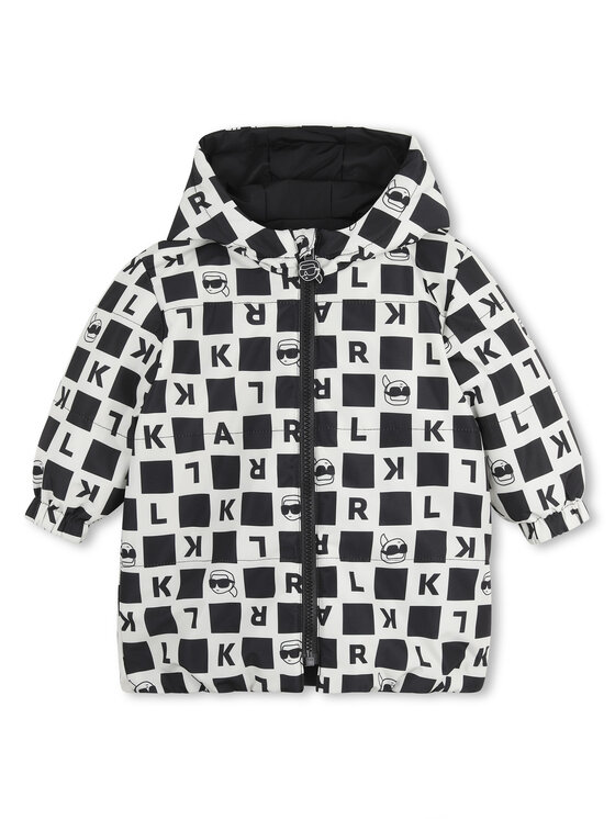 Karl Lagerfeld Kids Karl Lagerfeld Kids Μπουφάν χειμωνιάτικο Z31480 Μπεζ Regular Fit
