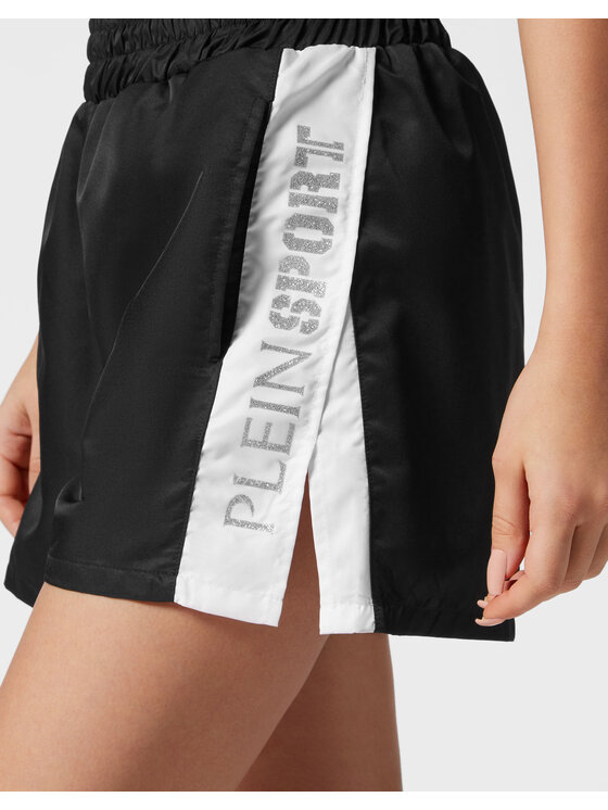 Plein Sport Plein Sport Pantaloncini 12987 Nero Active Fit