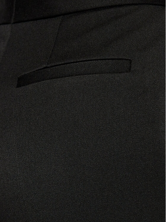 Victoria Victoria Beckham Victoria Victoria Beckham Kalhoty z materiálu Lightweight Stretch 2121WTR002202A Černá Slim Fit