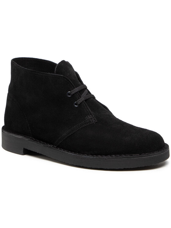Clarks Clarks Kotníková obuv Bushacre 3 261635277 Černá