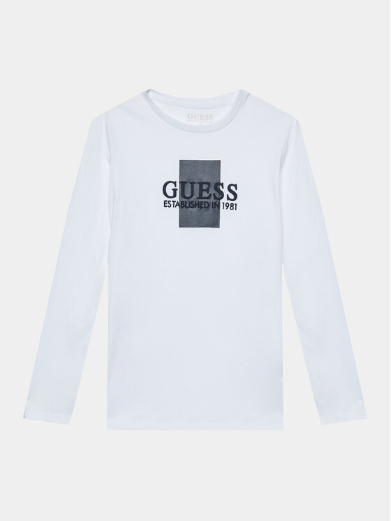 Guess Guess Bluse L3BI10 I3Z14 Weiß Regular Fit