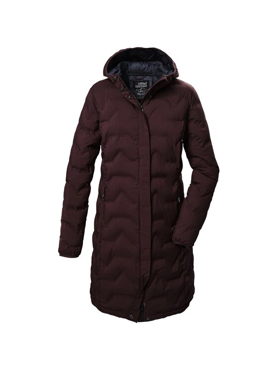 Parka KILLTEC, Rozmiar 48, Bordowy, 41806/447