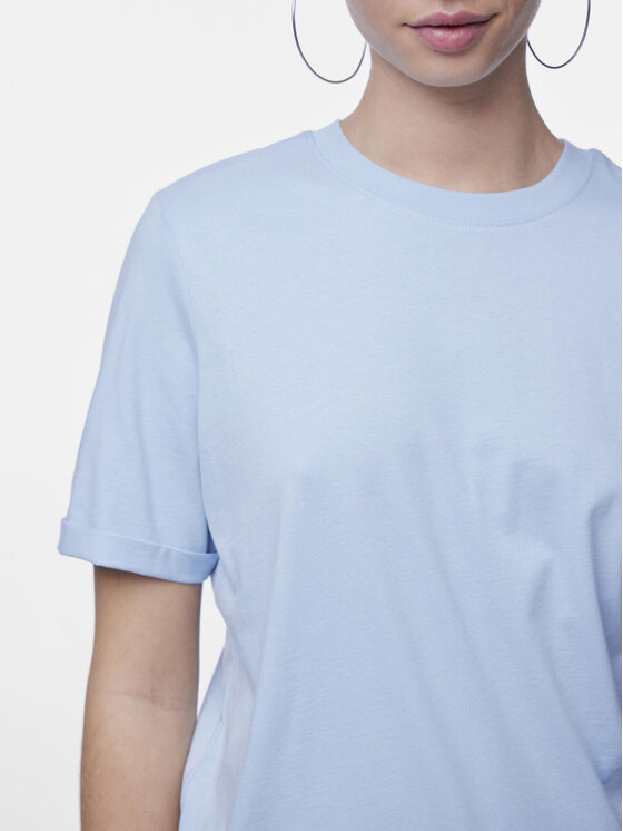 Pieces Pieces T-krekls Ria 17086970 Zils Regular Fit