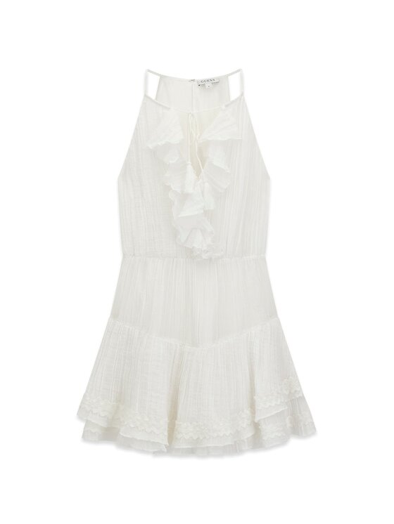 Guess Guess Sukienka codzienna 183977 Biały Classic Fit