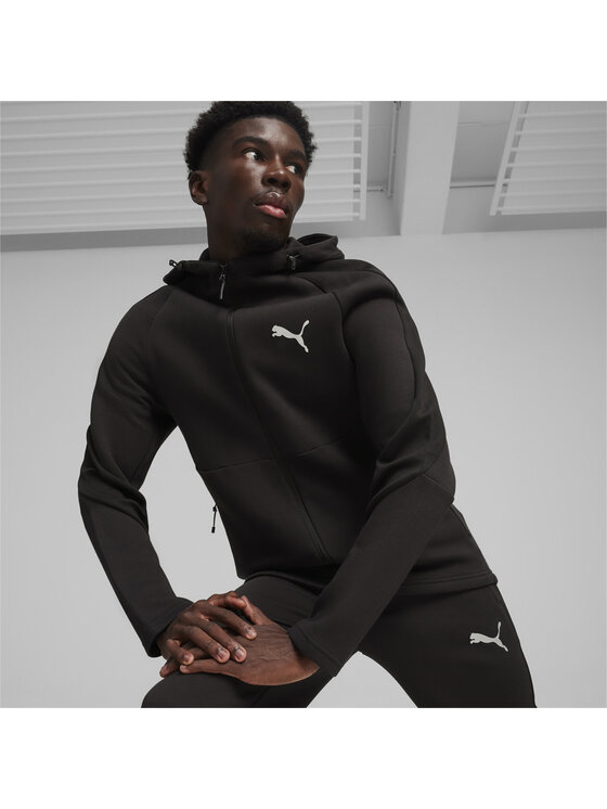 Puma Puma Bluza 678995 Czarny Regular Fit
