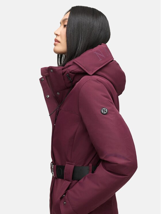 Navahoo Navahoo Kurtka zimowa Frostkuss Bordowy Regular Fit