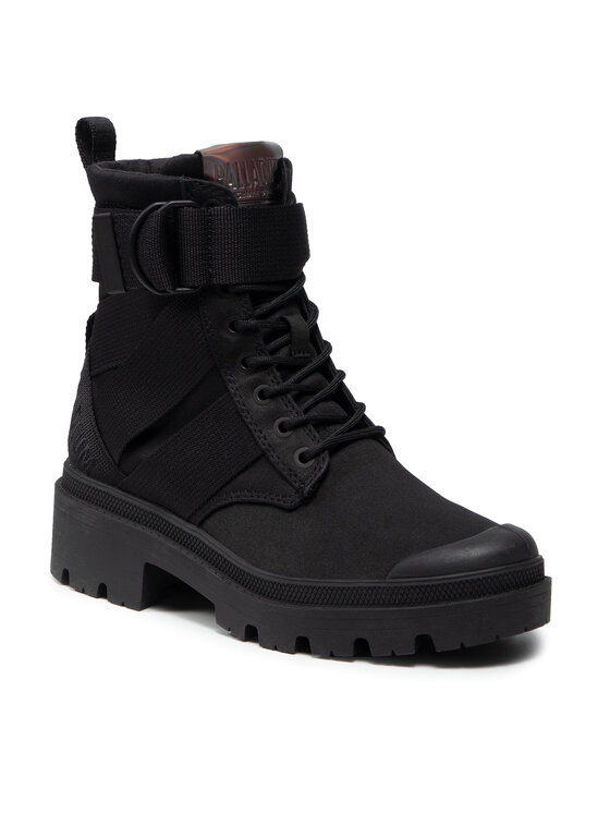 Palladium Palladium Туристически oбувки Pallabase Tact S Tx 97184-010-M Черен