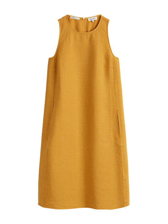Marc O'Polo Marc O'Polo Літня сукня 516 0112 21237 Жовтий Regular Fit