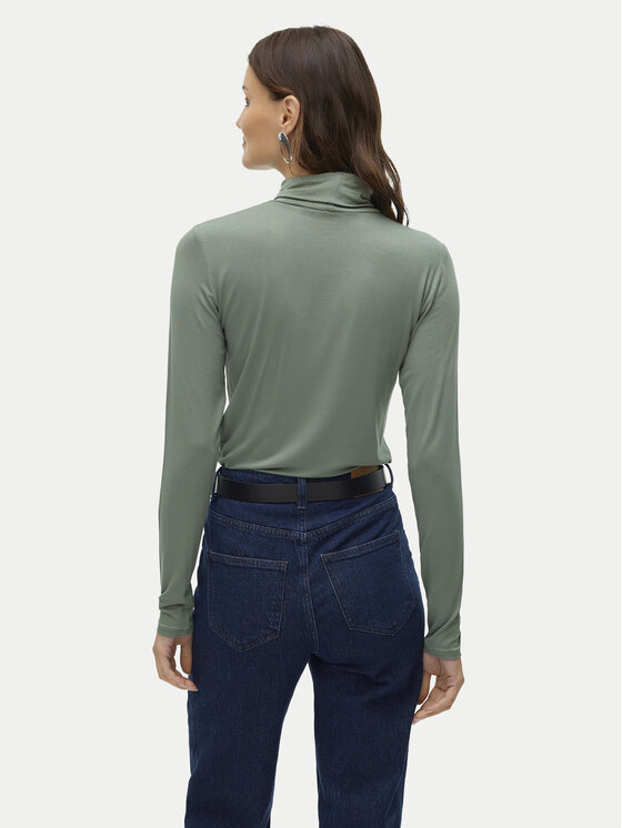 Vero Moda Vero Moda Rollkragenpullover Alberte 10293803 Grün Slim Fit