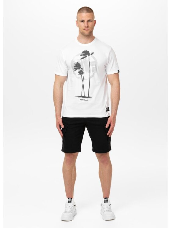 PITBULL PITBULL T-Shirt AUTOMATIC Biały Regular Fit
