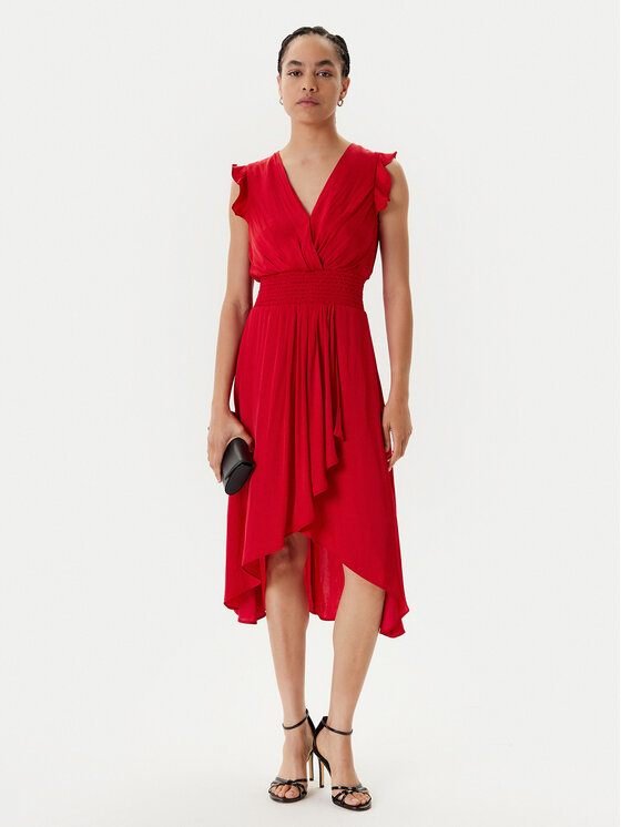 Morgan Morgan Rochie cocktail 222-RWALLY Roșu Regular Fit