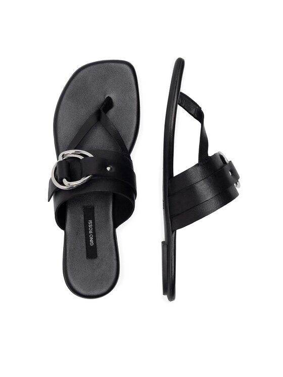 GINO ROSSI Gino Rossi Šlepetės per pirštą YUNA-4220 Juoda