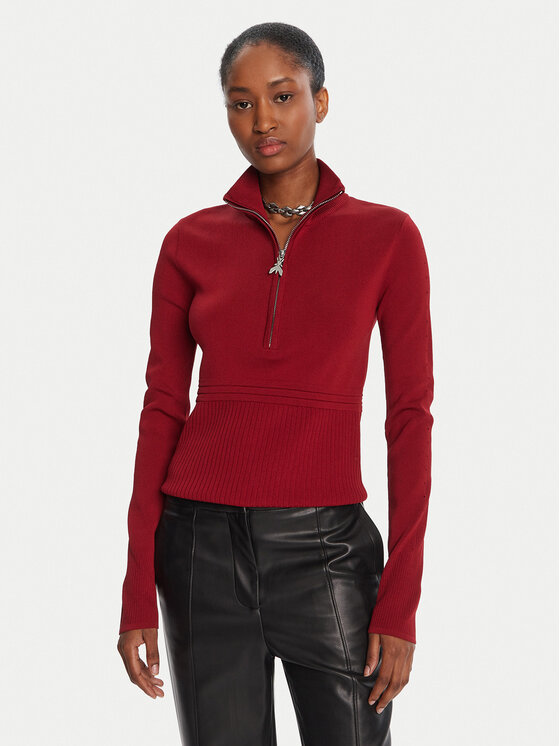 Patrizia Pepe Patrizia Pepe Svetr 8K0323 K274 Červená Regular Fit