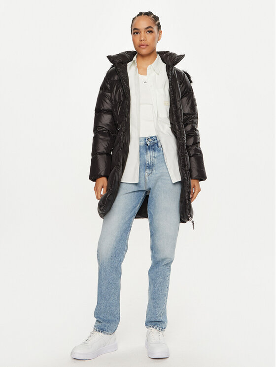 Calvin Klein Calvin Klein Vatovaná bunda K20K207734 Černá Regular Fit